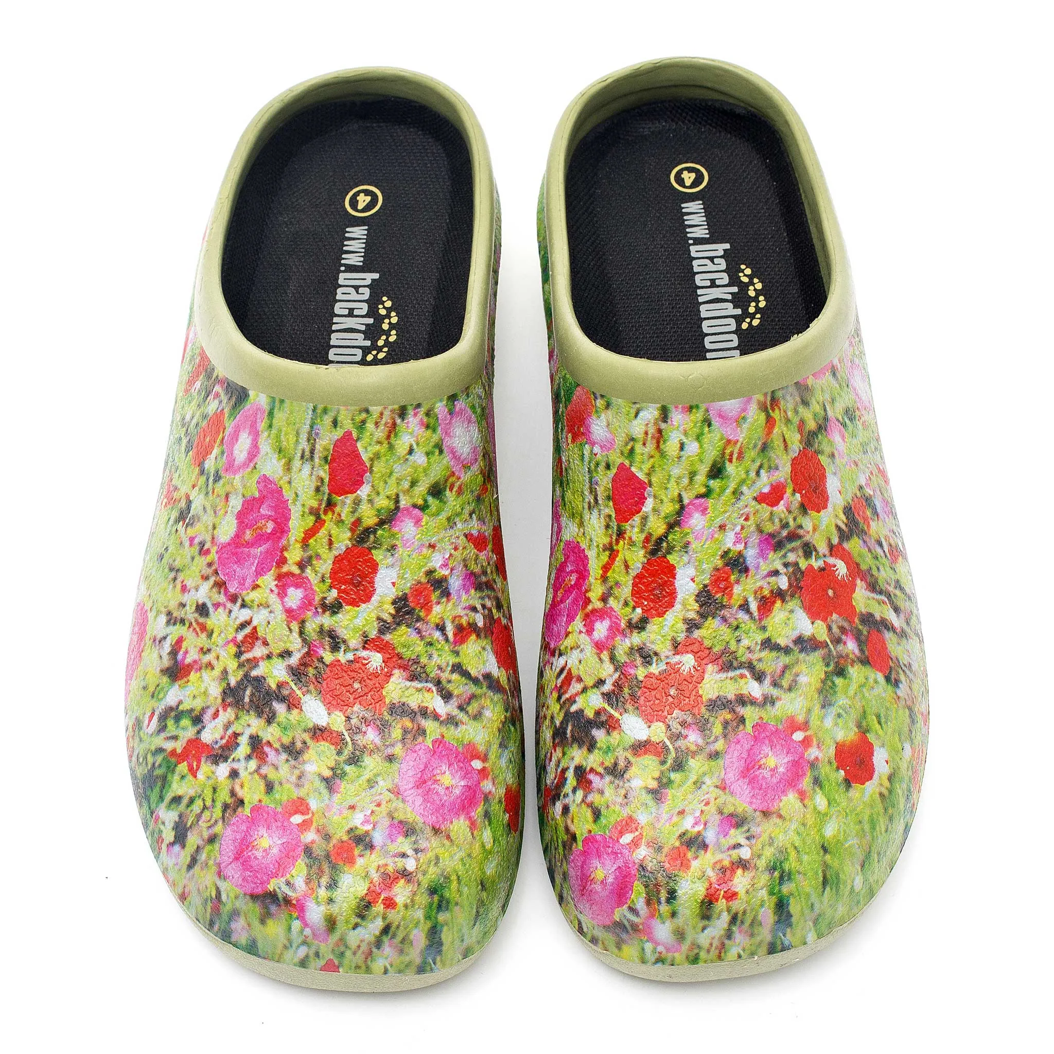 Poppy Explosion Classic Women's Clogs