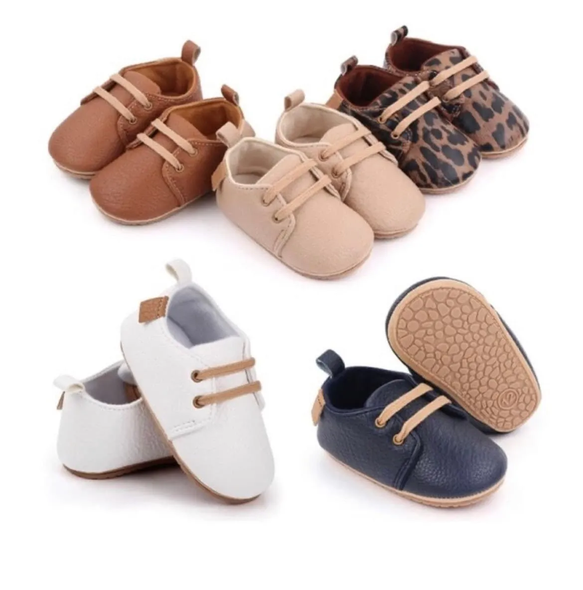 Quality Leather Baby Shoes, Breathable Upper, First Walker Baby Shoes , Anti-Slip, Baby Shower,  Unisex Baby Shoes,