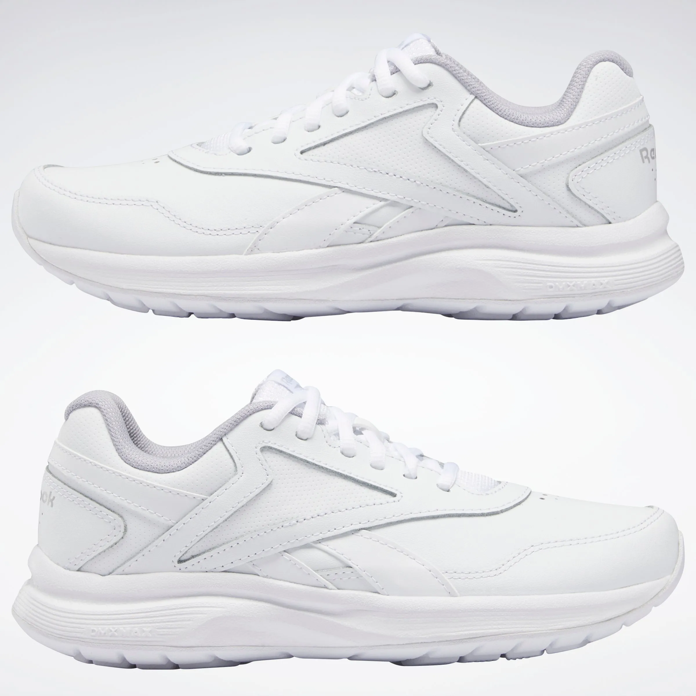 Reebok Footwear Women Walk Ultra 7.0 Dmx Max Wide Shoes White/Cdgry2/Croyal