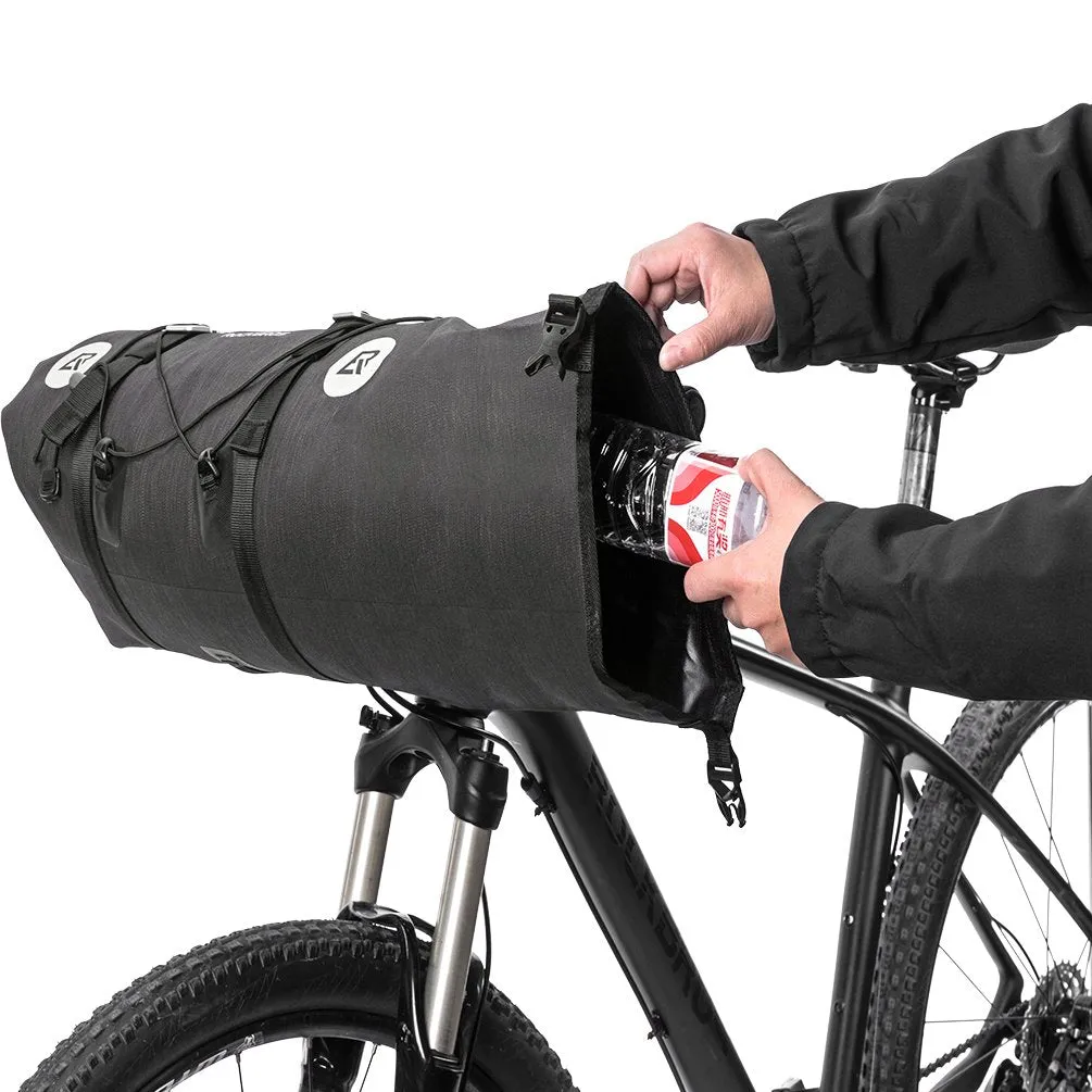 ROCKBROS 12L-20L Waterproof Bikepacking Handlebar Bags with 2 Dry Packs for  Bikes