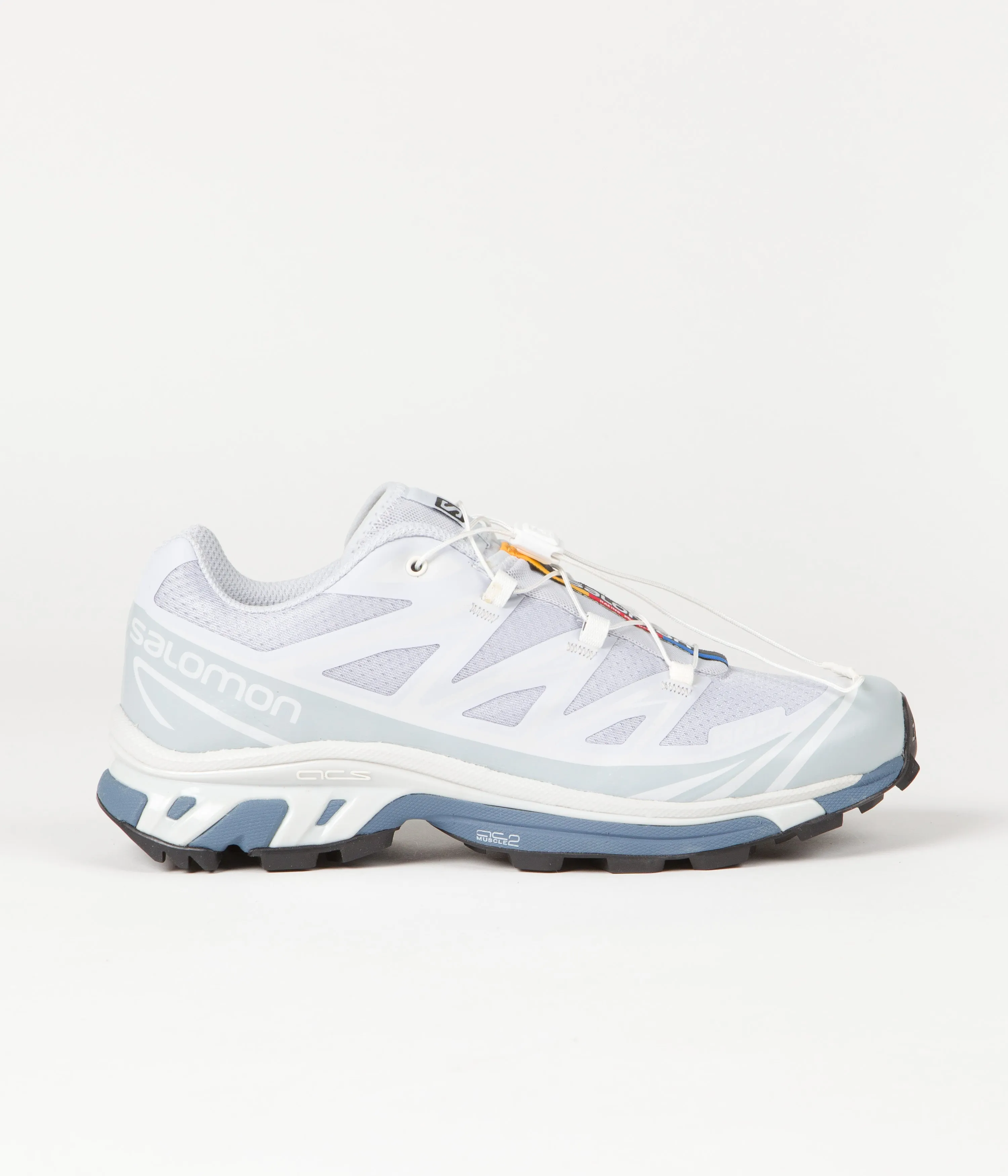 Salomon XT-6 Shoes - Arctic Ice / China Blue / Lunar Rock