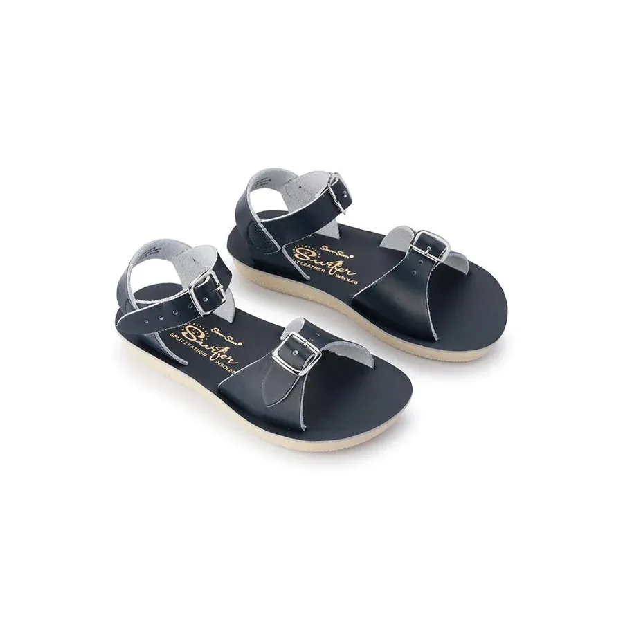 Saltwater Surfer Sandals - Navy (Final Sale)