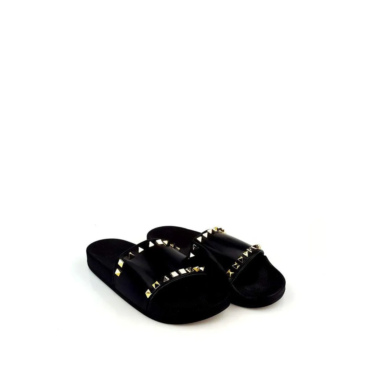 Serenna Slip On Studded Slider