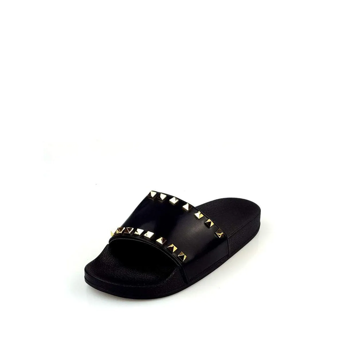 Serenna Slip On Studded Slider