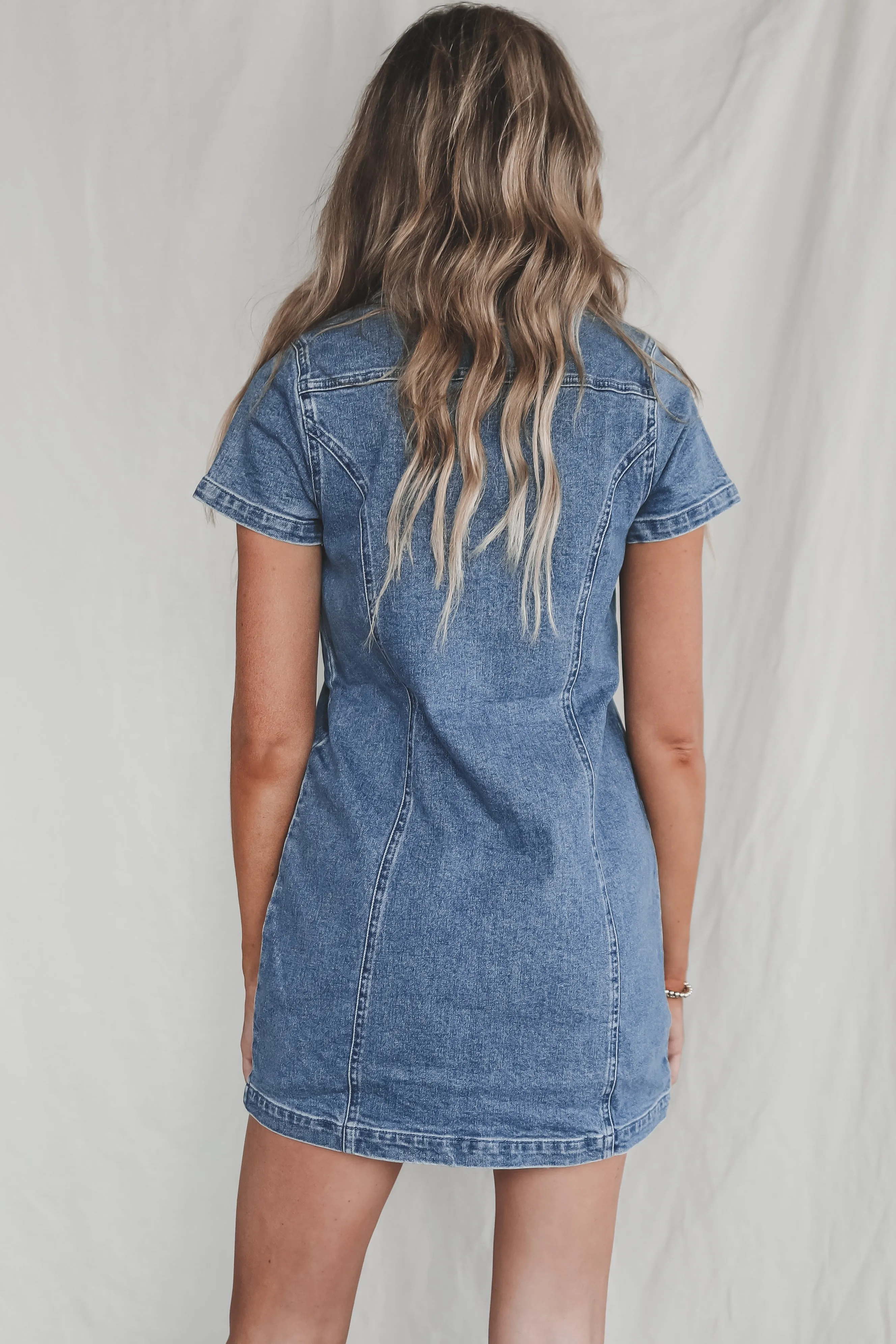 SHOW ME YOUR MUMU Prescott Denim Dress