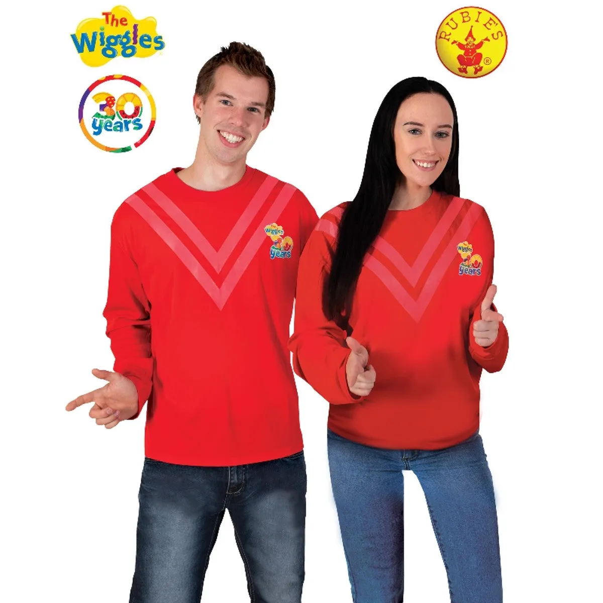 Simon Wiggle 30th Anniversary Adult Costume Top