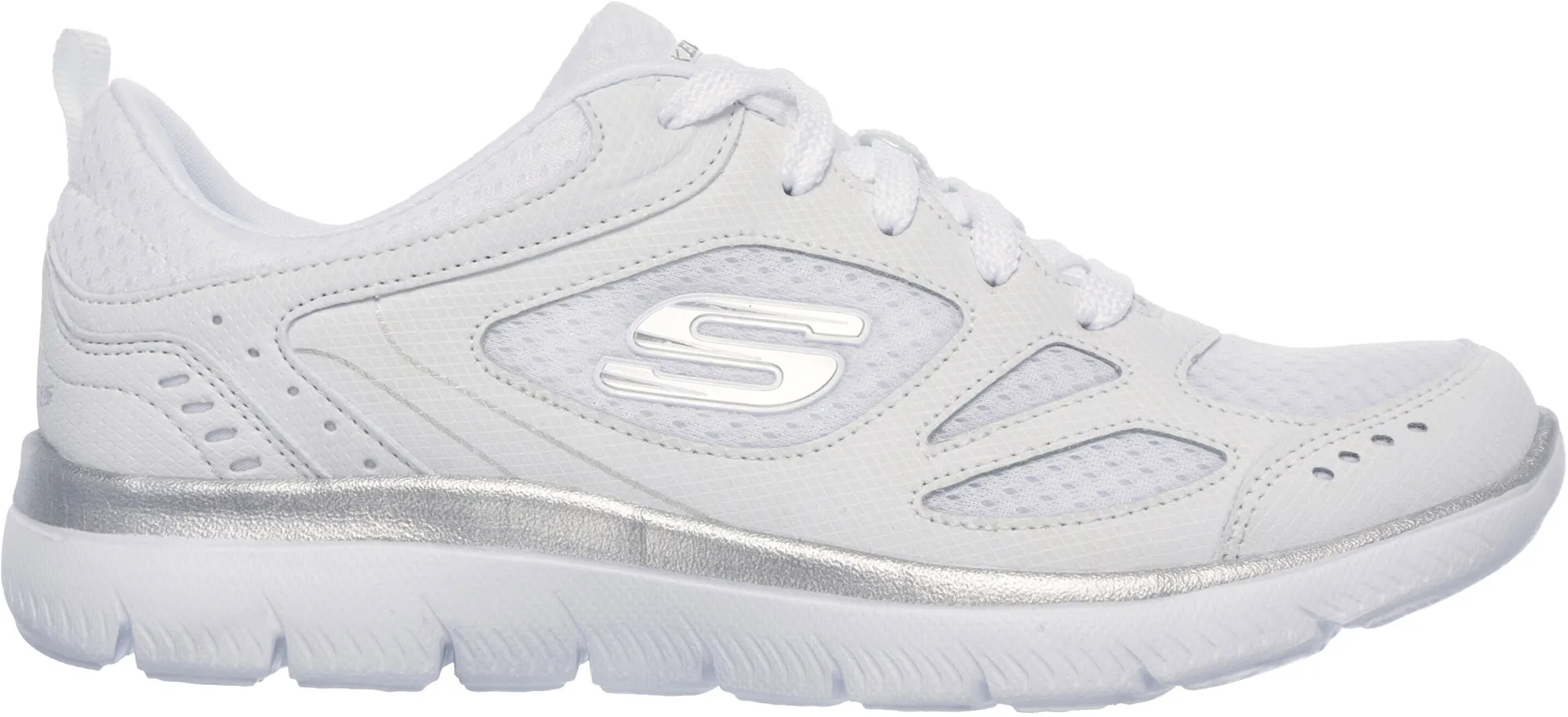 Skechers Summits Suited Womens Training Shoes - White