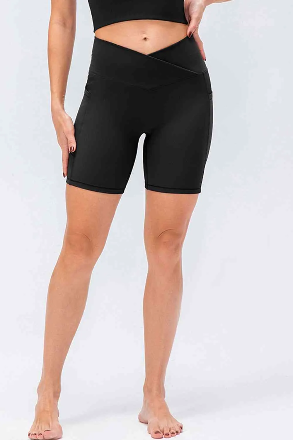 Slim Fit V-Waistband Sports Shorts