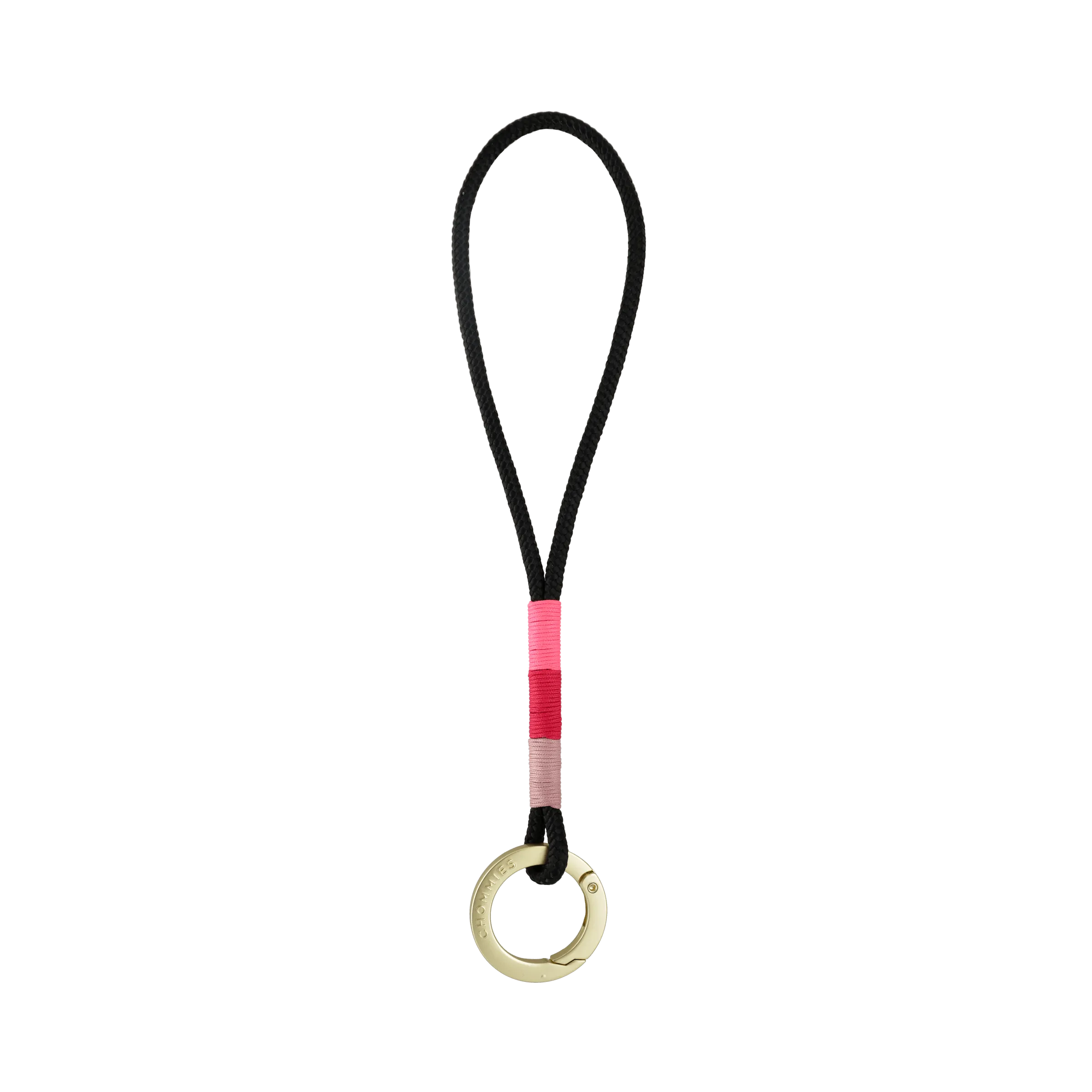 Sports Keyring | Pink Acid on Black