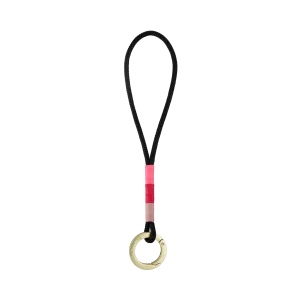 Sports Keyring | Pink Acid on Black