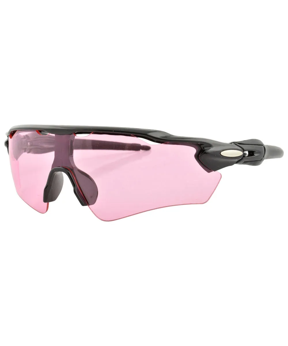 STOKED Pink/Black Sunglasses