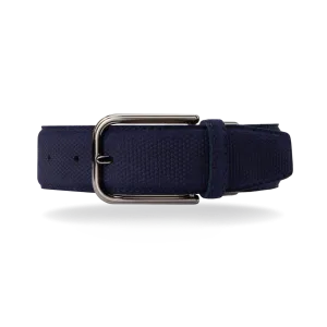 Suede Belt - Blue Suede