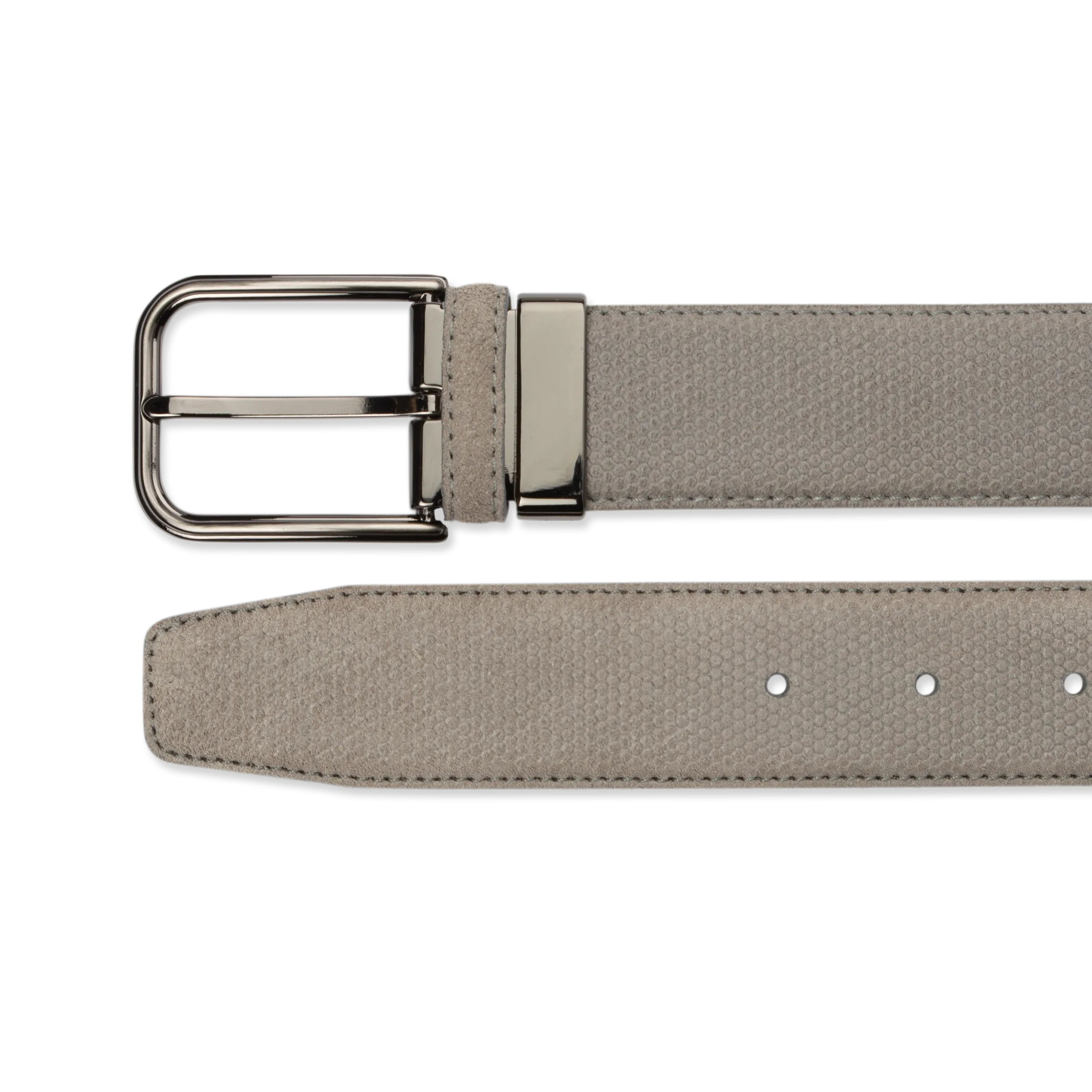 Suede Belt - Smoke Suede