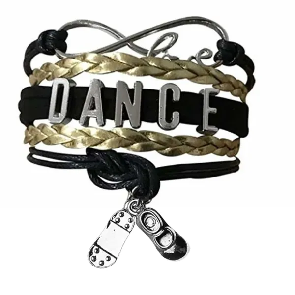 Tap Dance Infinity Bracelet - Pick Colors