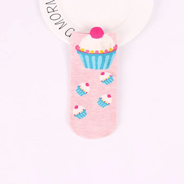 TEEK - Cupcake Socks | 5 pairs