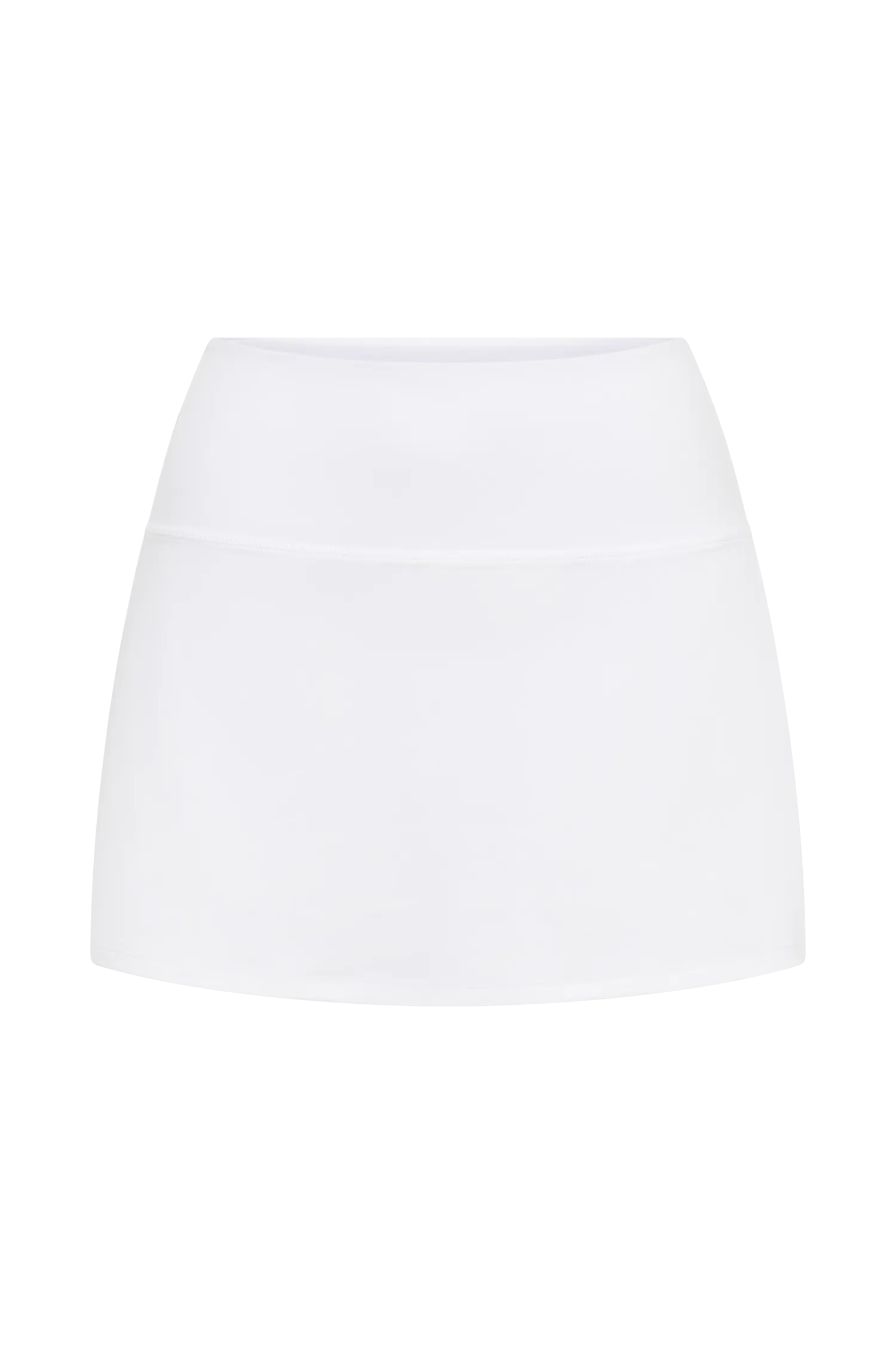 Terra Mini Skirt With Shorts - White