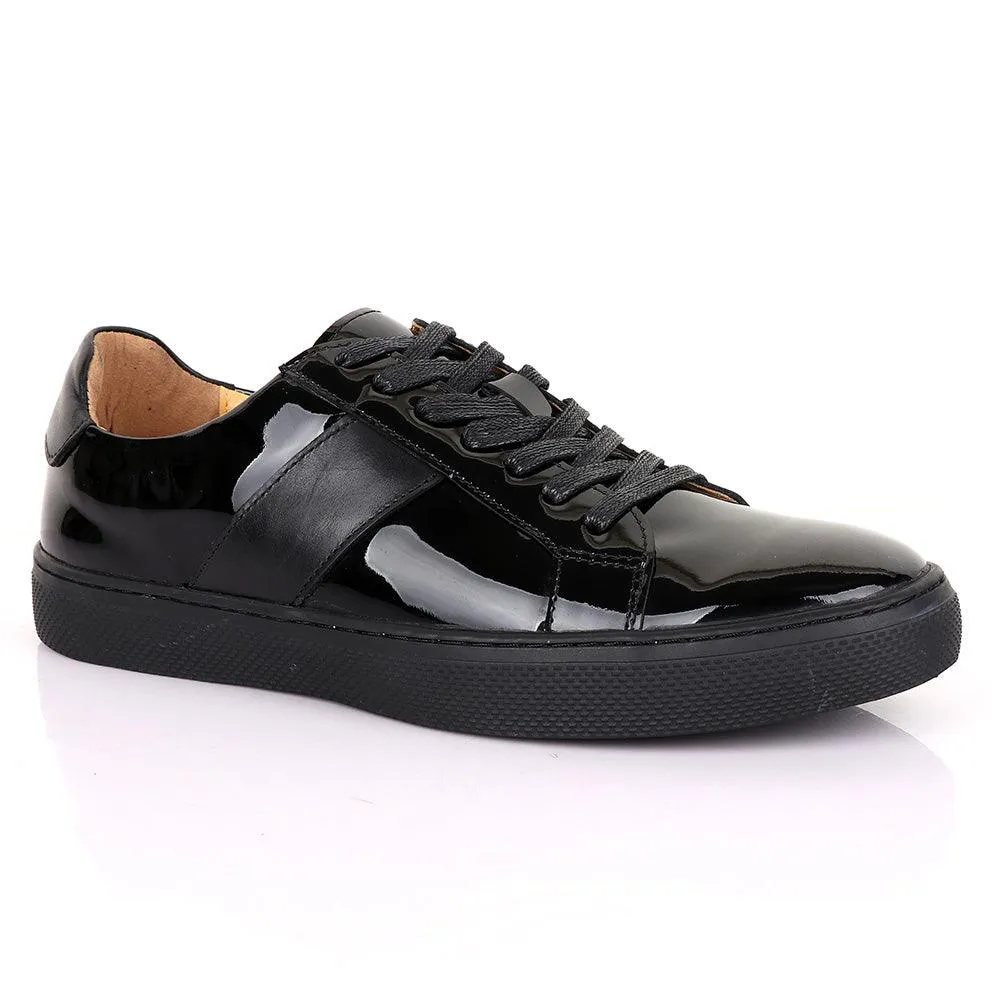 Terry Taylors Oxford Glossy Black Sneakers shoe