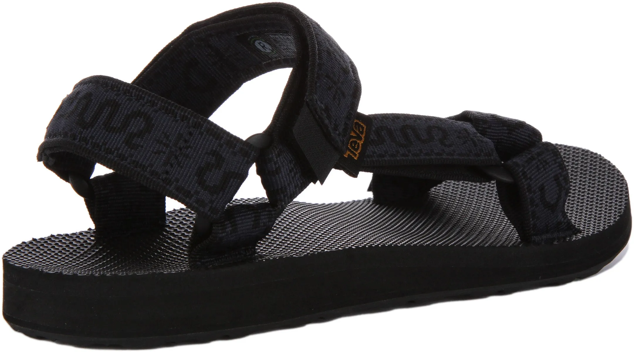 Teva Original Universal In Navy Black Snake Print