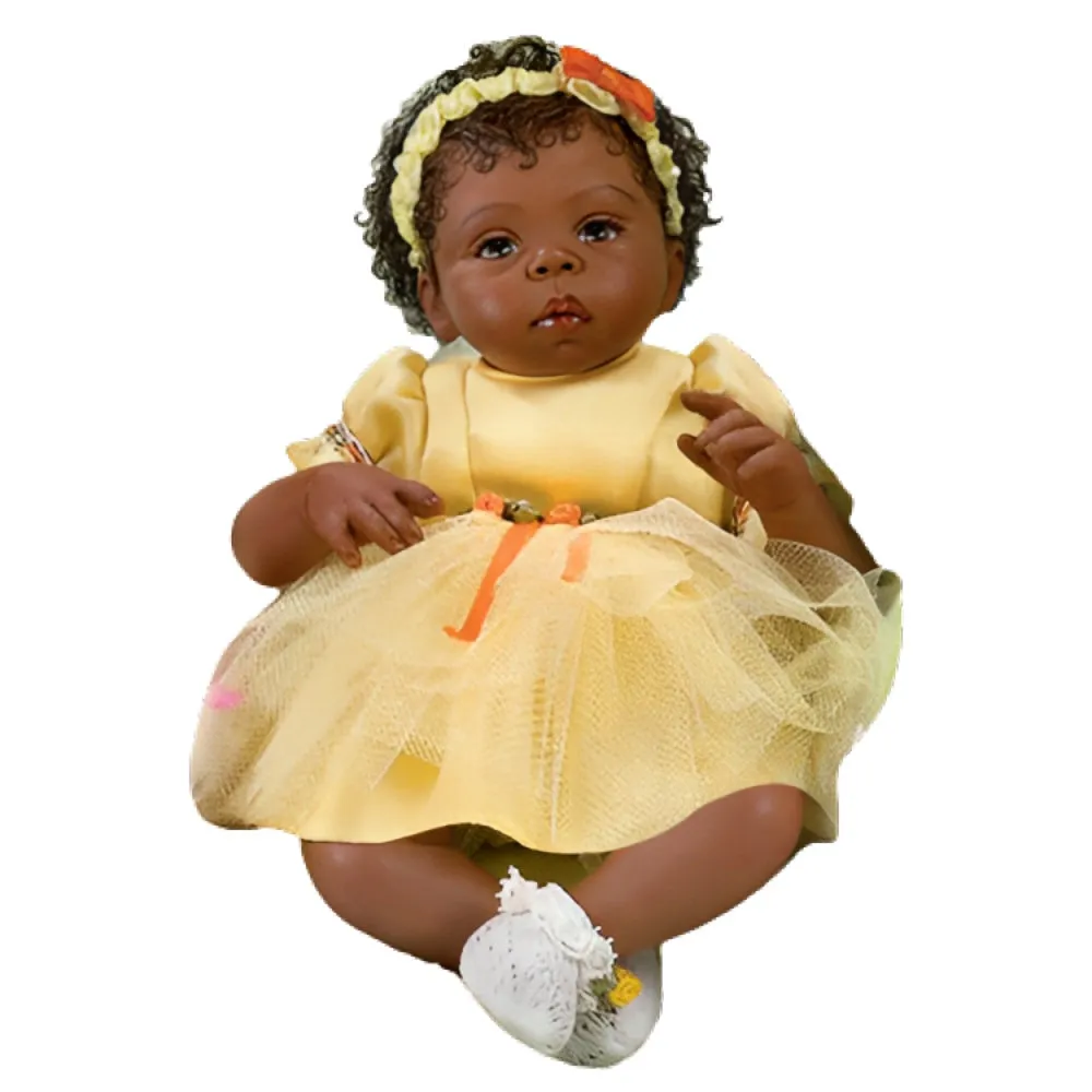 The Ashton-Drake Galleries Gift of Love Baby Collectible Doll Realistic Masterfully Crafted Lifelike Details, Adorned in Sunday Best Outfits, Perfectly Posable by Laura Tuzio-Ross 5-Inches