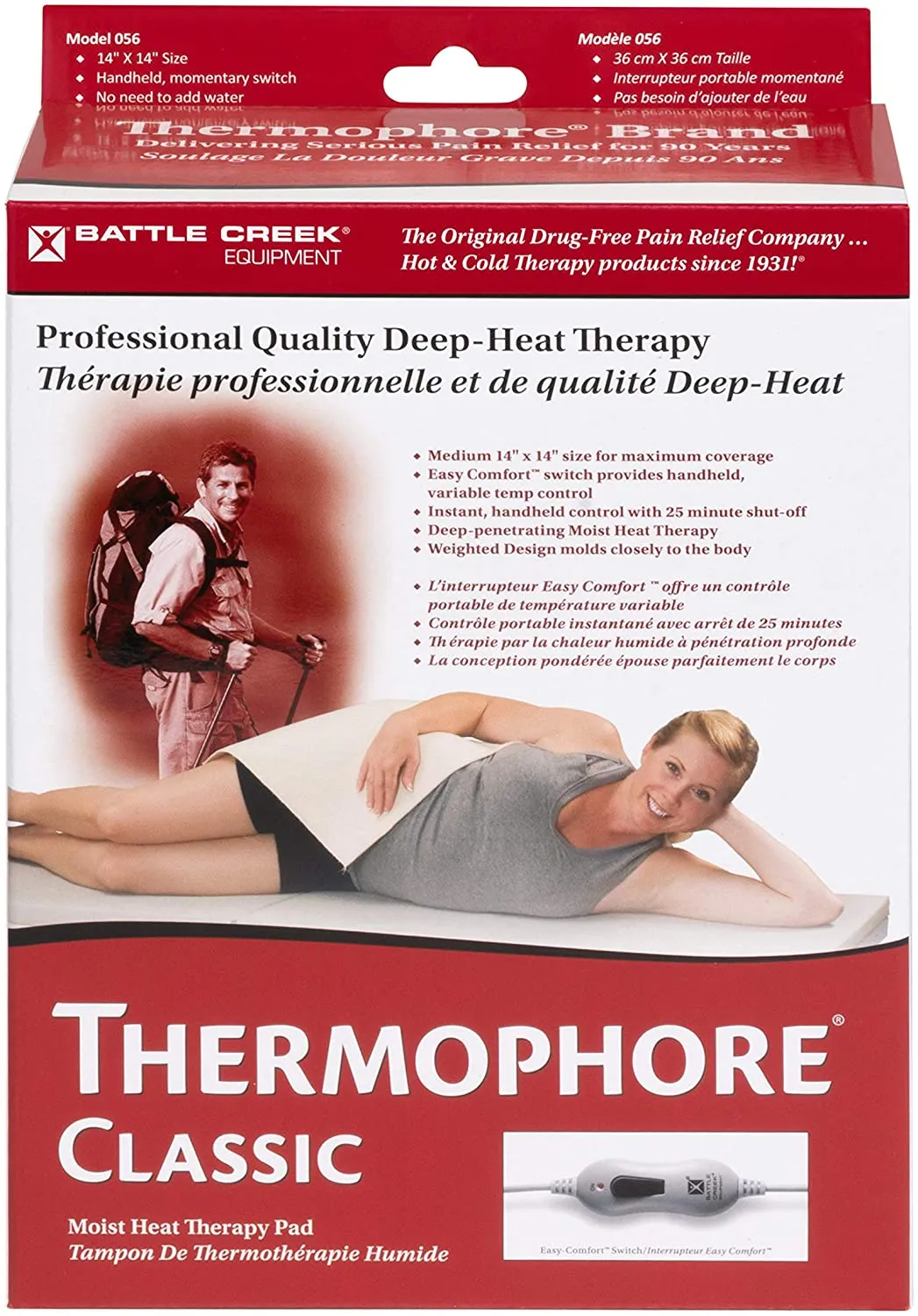 Thermophore Classic Moist Heat Pack (Model 056) Medium (14 x 14)