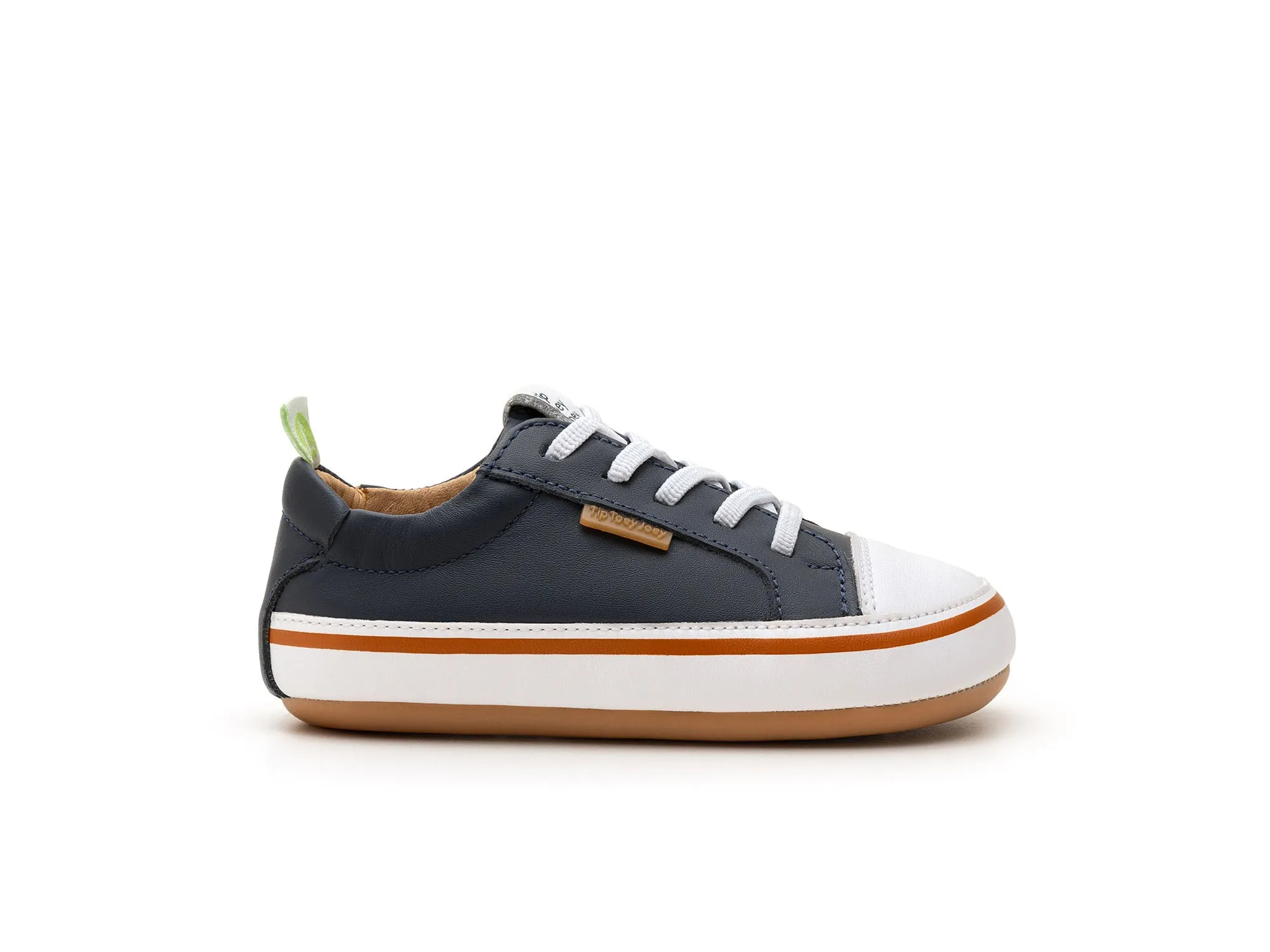 Tip Toey Joey Boy's Funky Casual Shoes - Navy / White