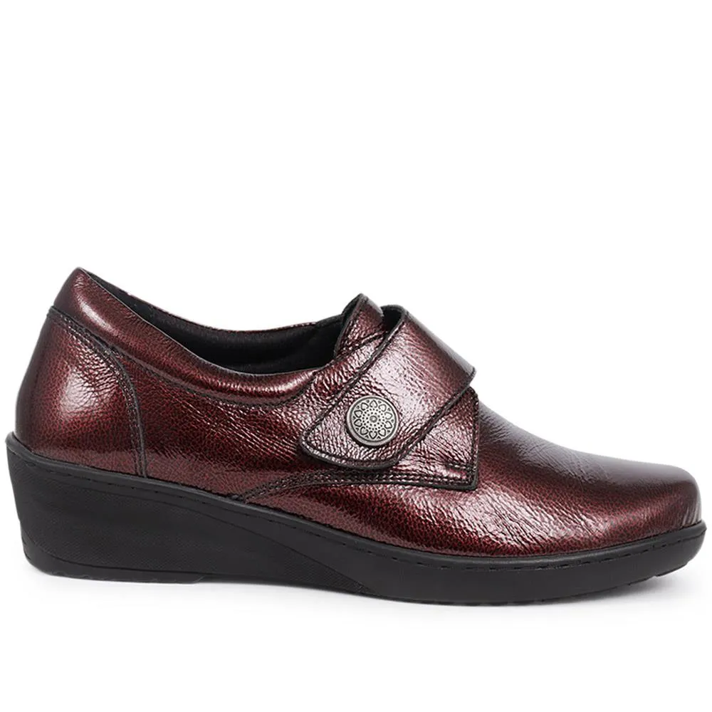 Touch-Fasten Monk Strap Shoes  - LUCK40011 / 326 612