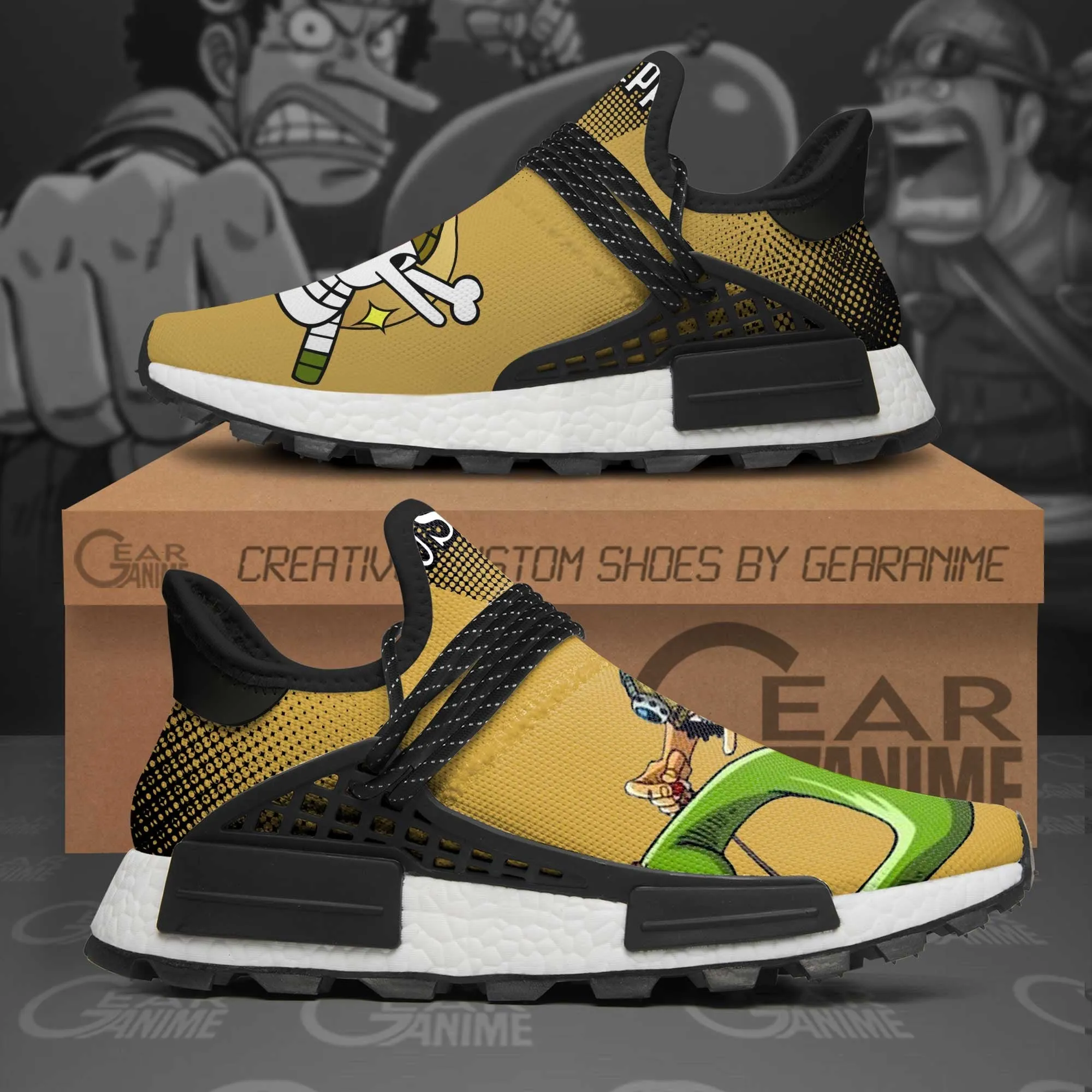 Usopp Shoes OP Custom Anime Shoes TT11