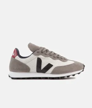 Veja Rio Branco Hexamesh Shoes - Gravel / Black / Marsala