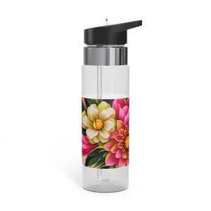 Vibrant Flowers, 20oz Sport Water Bottle, BPA-Free, Tritan™ plastic