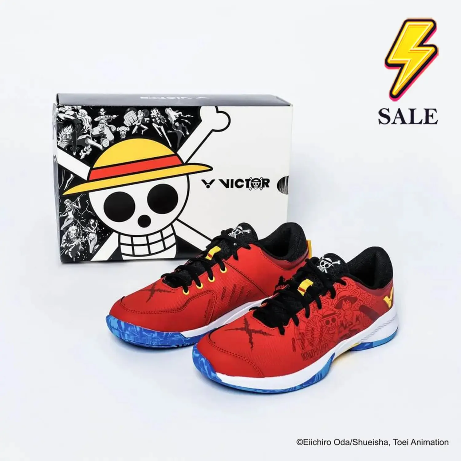 Victor x One Piece Luffy Shoes (A-OPL) Red