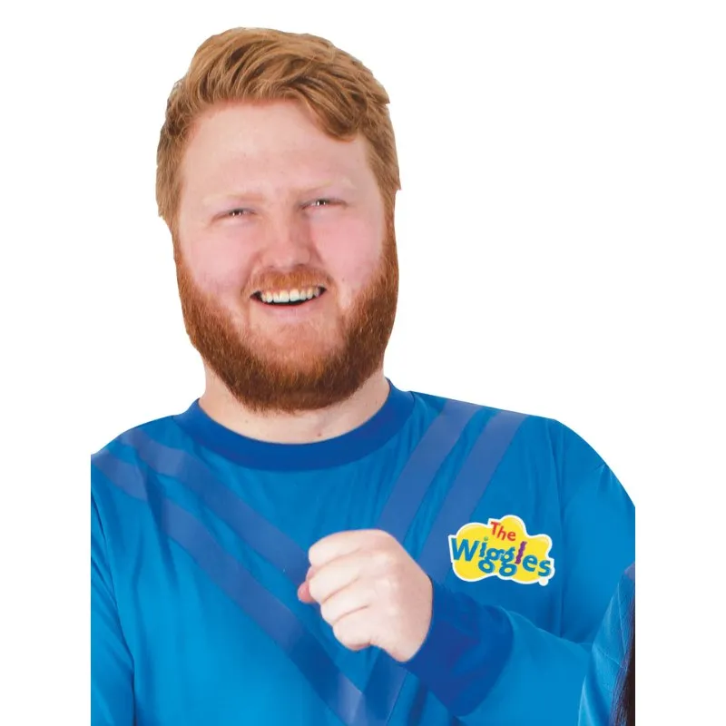 Wiggles Adult Costume Top - Blue