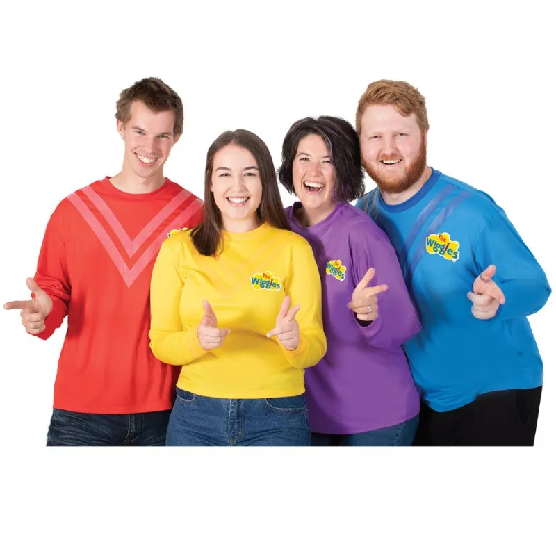 Wiggles Adult Costume Top - Blue