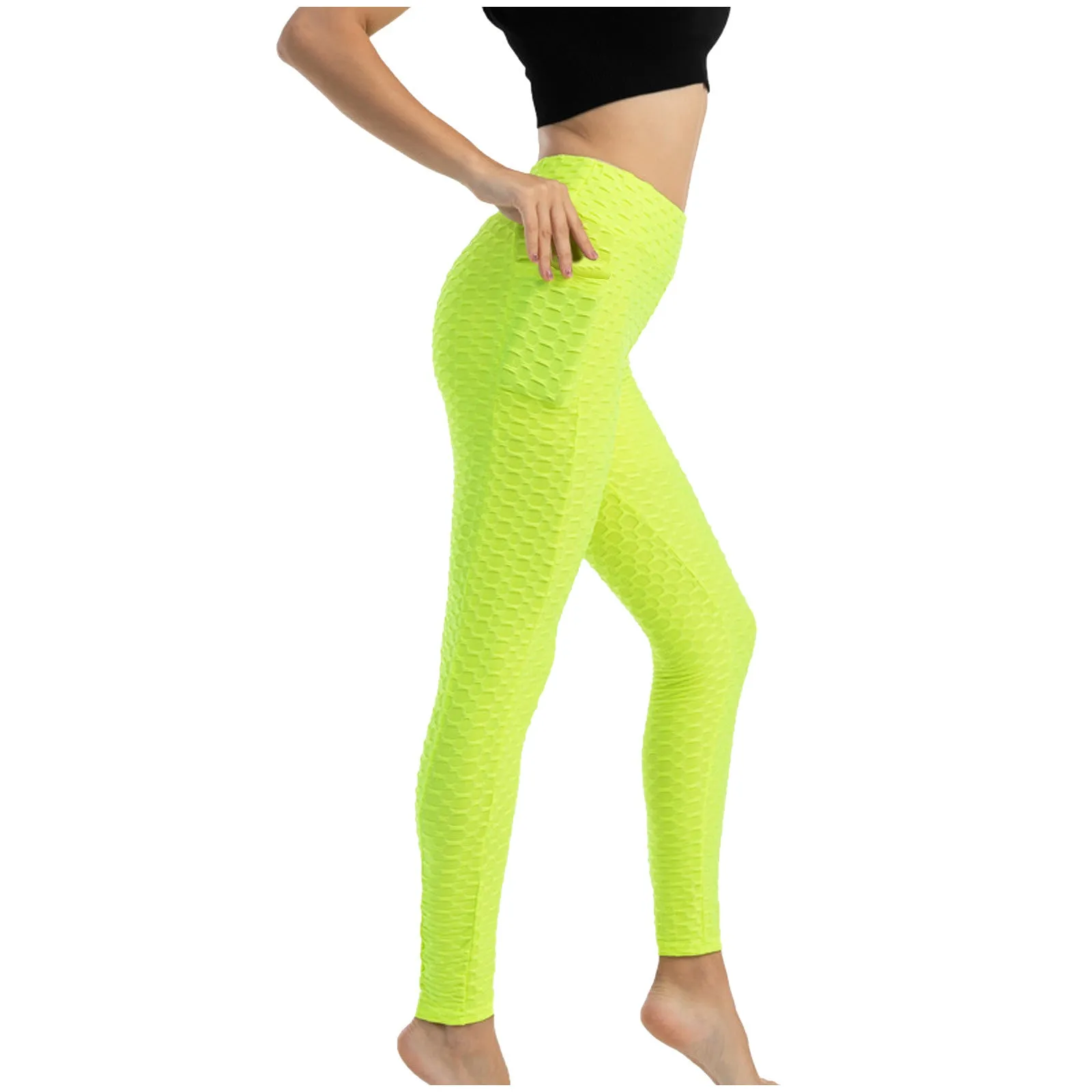 Women's High Stretch Hip-lifting Slim-fit Sweat-absorbent Leggings