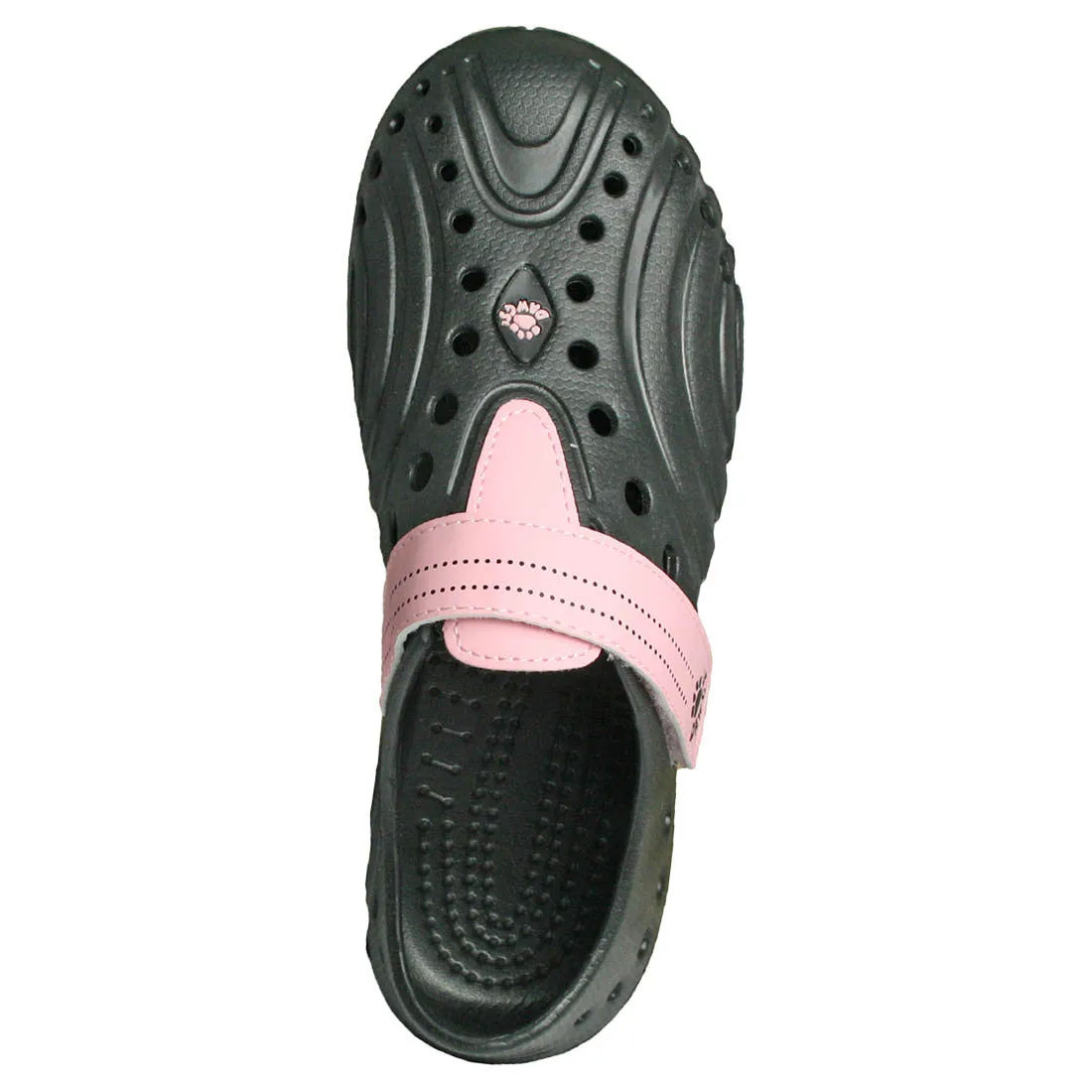 Women's Ultralite Spirit Shoes - Black with Soft Pink